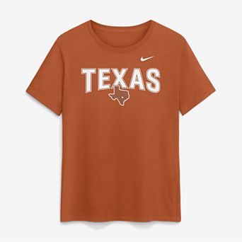 Women's Nike Texas Orange Texas Longhorns Arch Logo T-Shirt