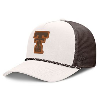 Men's Fanatics Natural Texas Tech Red Raiders Bronco Trucker Adjustable Hat