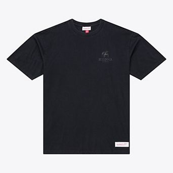 Men's Mitchell & Ness Black Georgia Bulldogs Monochrome Icon T-Shirt