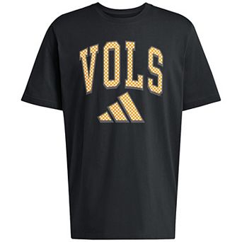 Men's adidas Black Tennessee Volunteers Checker Fresh T-Shirt