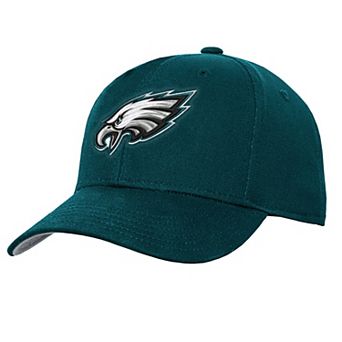 Youth Outerstuff Midnight Green Philadelphia Eagles Pre-Curved Snapback Hat
