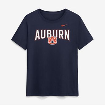 Women's Nike Navy Auburn Tigers Arch Logo T-Shirt