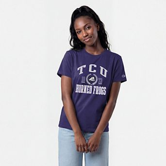 Women's Champion Purple TCU Horned Frogs Lifestyle T-Shirt