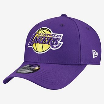 Men's New Era Purple Los Angeles Lakers Team 9FORTY Adjustable Hat