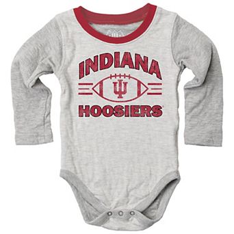 Infant Wes & Willy Gray Indiana Hoosiers Jie Jie Hopper Set