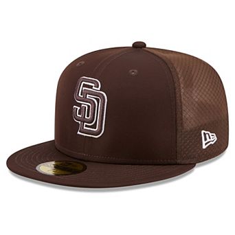 Youth New Era Brown San Diego Padres Batting Practice 59FIFTY Fitted Hat