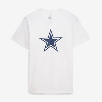Men's Logo Athletic White Dallas Cowboys Primary Logo T-Shirt