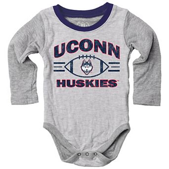 Infant Wes & Willy Gray UConn Huskies Jie Jie Hopper Set