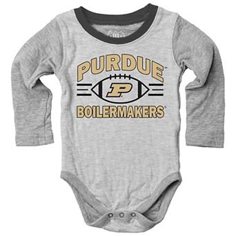 Infant Wes & Willy Gray Purdue Boilermakers Jie Jie Hopper Set