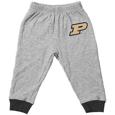 Infant Wes & Willy Gray Purdue Boilermakers Jie Jie Hopper Set
