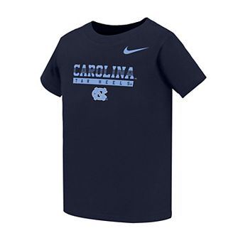 Toddler Nike Navy North Carolina Tar Heels Dri-FIT Name Bar Legend T-Shirt