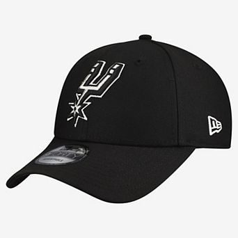 Men's New Era Black San Antonio Spurs Team 9FORTY Adjustable Hat