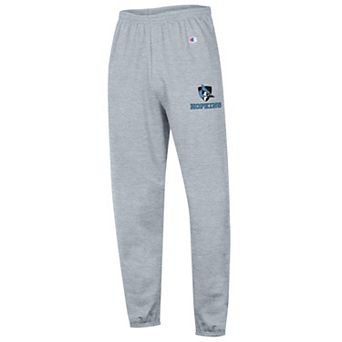 Men's Champion Heather Gray Johns Hopkins Blue Jays Powerblend Fleece Team Sweatpants