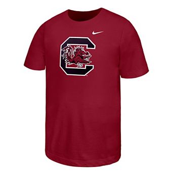 Youth Nike Garnet South Carolina Gamecocks Primary Logo T-Shirt