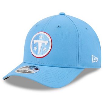 Men's New Era Light Blue Tennessee Titans 9FORTY Adjustable Hat