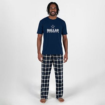 Men's Concepts Sport Navy Dallas Cowboys Big & Tall Highland Sleep Set