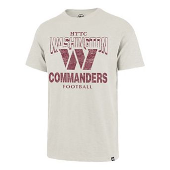 Men's '47 Natural Washington Commanders Head On Scrum T-Shirt