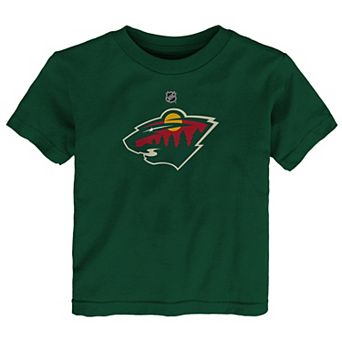 Toddler Outerstuff Hunter Green Minnesota Wild Primary Logo T-Shirt