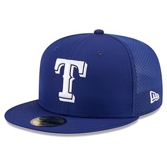 Youth New Era Royal Texas Rangers Batting Practice 59FIFTY Fitted Hat