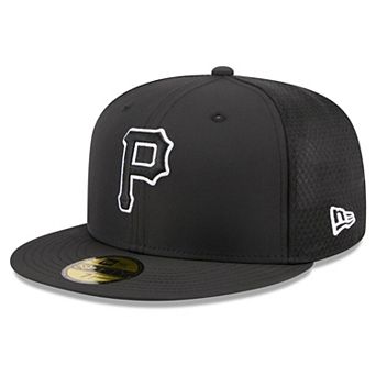 Youth New Era Black Pittsburgh Pirates Batting Practice 59FIFTY Fitted Hat