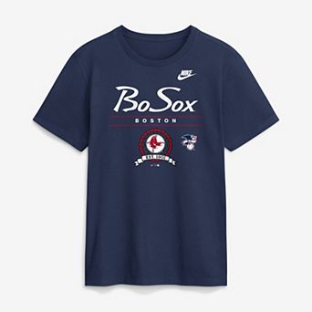 Men's Nike Navy Boston Red Sox Cooperstown Graphic T-Shirt