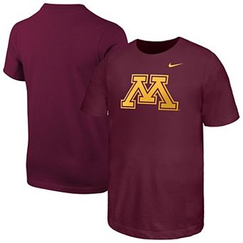 Youth Nike Maroon Minnesota Golden Gophers Logo T-Shirt