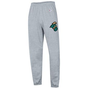 Men's Champion Heather Gray Coastal Carolina Chanticleers Powerblend Fleece Team Sweatpants