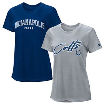 Women's Starter Royal/White Indianapolis Colts T-Shirt Combo Pack