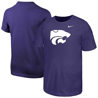 Youth Nike Purple Kansas State Wildcats Logo T-Shirt