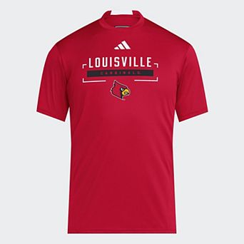 Men's adidas Red Louisville Cardinals D4T T-Shirt