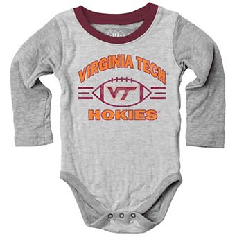 Infant Wes & Willy Gray Virginia Tech Hokies Jie Jie Hopper Set