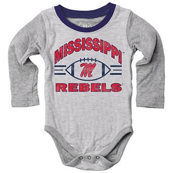 Infant Wes & Willy Gray Ole Miss Rebels Jie Jie Hopper Set