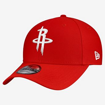 Men's New Era Red Houston Rockets Team 9FORTY Adjustable Hat