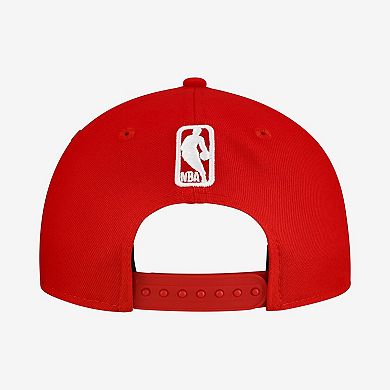 Men's New Era Red Houston Rockets Team 9FORTY Adjustable Hat