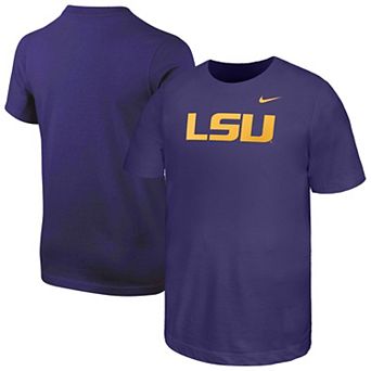 Youth Nike Purple LSU Tigers Logo T-Shirt
