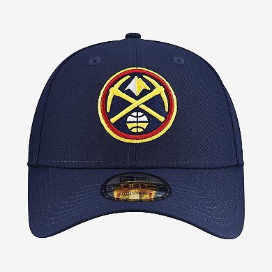 Men's New Era Navy Denver Nuggets Team 9FORTY Adjustable Hat