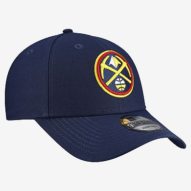 Men's New Era Navy Denver Nuggets Team 9FORTY Adjustable Hat