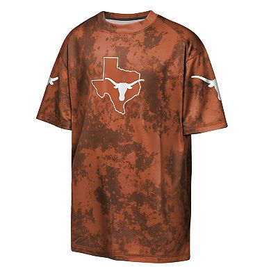 Youth Outerstuff Texas Orange Texas Longhorns Off-Side Sublimated T-Shirt
