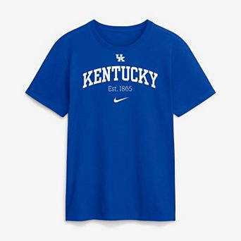 Men's Nike Royal Kentucky Wildcats Academic Arch T-Shirt