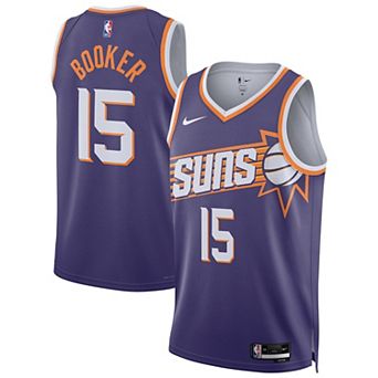Unisex Nike Devin Booker Purple Phoenix Suns Swingman Player Jersey - Icon Edition