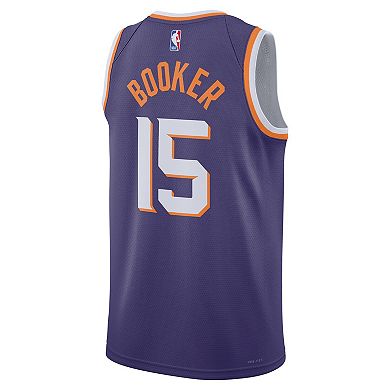 Unisex Nike Devin Booker Purple Phoenix Suns Swingman Player Jersey - Icon Edition