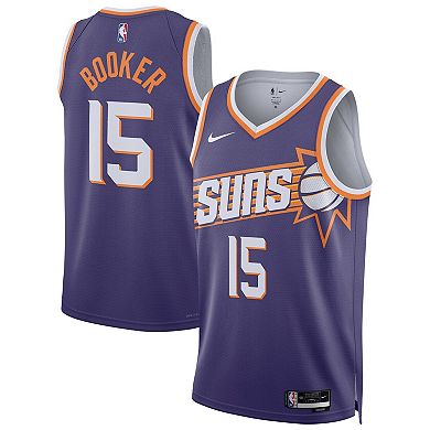 Unisex Nike Devin Booker Purple Phoenix Suns Swingman Player Jersey - Icon Edition