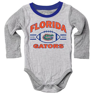 Infant Wes & Willy Gray Florida Gators Jie Jie Hopper Set