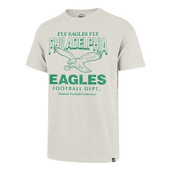 Men's '47 Natural Philadelphia Eagles Head On Scrum T-Shirt