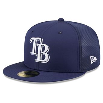 Youth New Era Navy Tampa Bay Rays Batting Practice 59FIFTY Fitted Hat