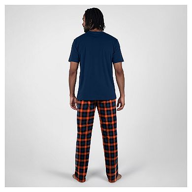 Men's Concepts Sport Navy Denver Broncos Big & Tall Highland Sleep Set