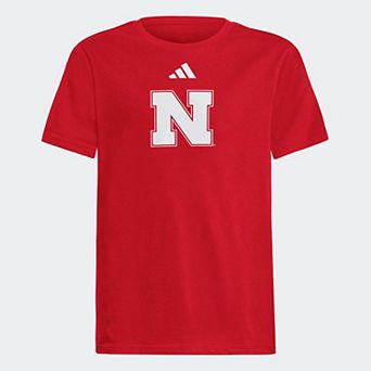 Youth adidas Scarlet Nebraska Huskers Fresh T-Shirt