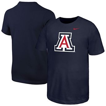 Youth Nike Navy Arizona Wildcats Logo T-Shirt