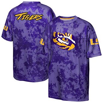 Youth Outerstuff Purple LSU Tigers Off-Side Sublimated T-Shirt
