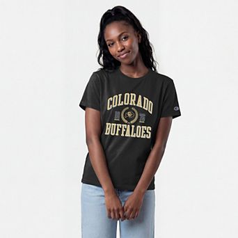 Women's Champion Black Colorado Buffaloes Lifestyle T-Shirt